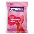 JOYRIDE Sour Strawberry Strips – Soft & Chewy Sour Candy Strips (99 g / 3.5 oz) – USA