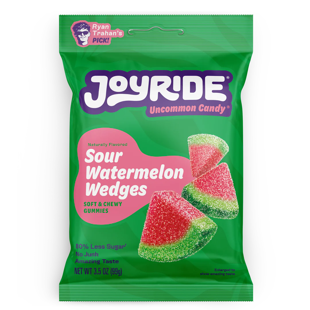 Joyride Sour Watermelon Wedges – 99 g / 3.5 oz – USA