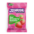JOYRIDE Sour Strawberry Gummies – Soft & Chewy Gummies (99 g / 3.5 oz) – USA
