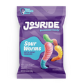 Joyride Low Sugar Sour Worm Crawlers Süßigkeiten 3,5 oz (99g) - (USA)