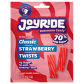 JOYRIDE Classic Strawberry Twists – Plant-Based Candy (113 g / 4 oz) – USA 🍓🔥
